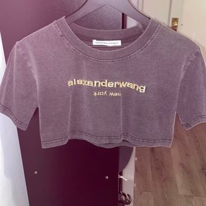 Alexander Wang crop top